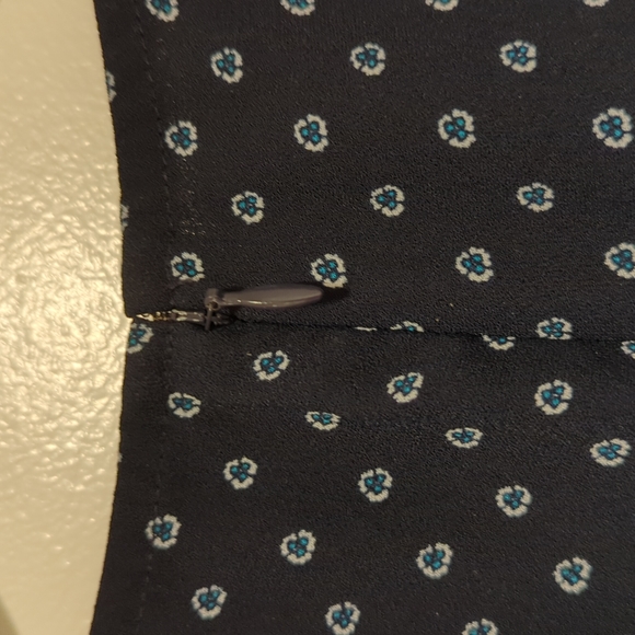 J. CREW | MIDI NAVY BLUE DRESS - Picture 10 of 13